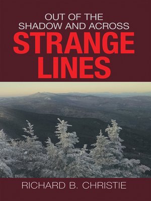 cover image of Out of the Shadow and Across Strange Lines